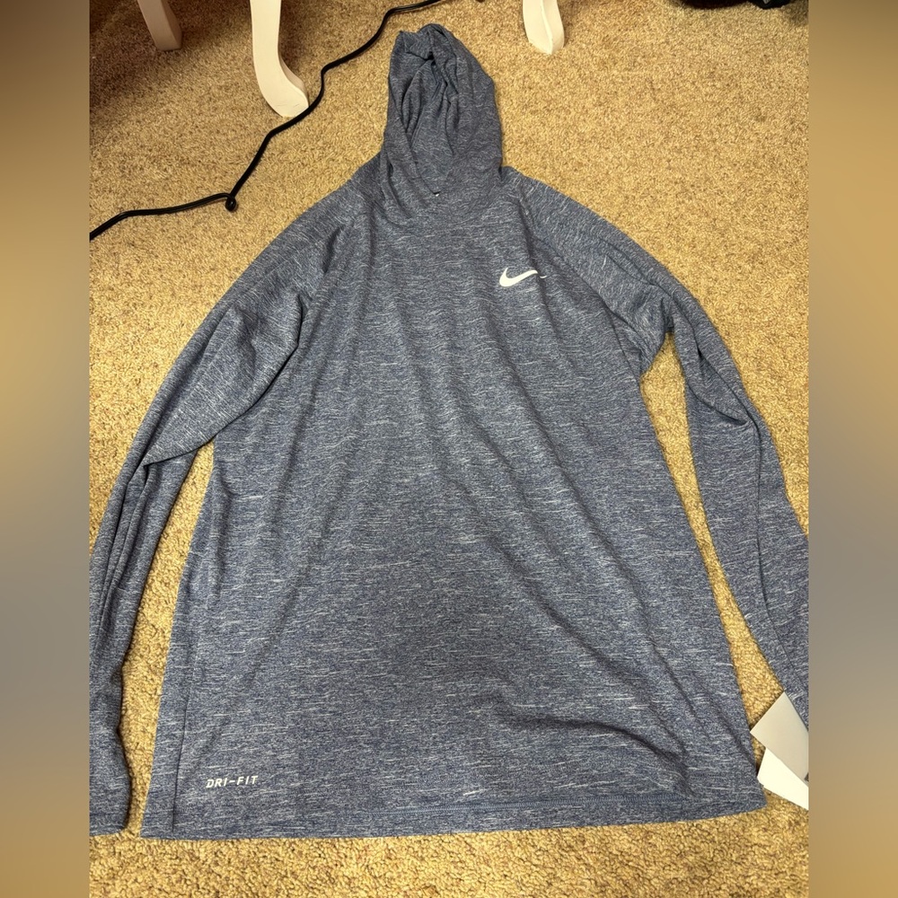 Nike Heather Blue Dri-FIT Shirt